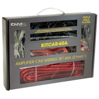 KITCAR60A CABLE SET CAR AMPLIFIER