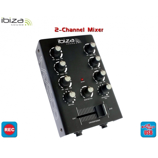 MIX500 2-CHANNEL MIXER