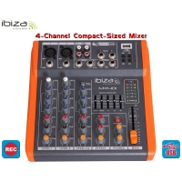 MX401 COMPACT 4 CHANNEL MIXER